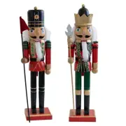 Decorative Nutcrackers King Soldier 38cm Figure Christmas Puppet Ornament