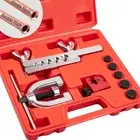 Brake Line Double & Single Flaring Tool Kit with Tubing Cutter, Line...