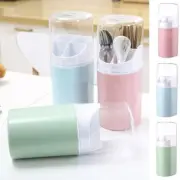 Seamless 4-Grid Chopsticks Spoon Holder Cutlery Drain Holder Forks