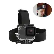 SHOOT Elastic Harness Head Strap for GoPro Hero 7 5 6 3 4 Session Sjcam Sj4000 Yi 4K Eken h9 Camera Mount for Go Pro 7 Accessory