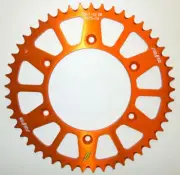 Sunstar 5-354751OR Aluminum Rear Sprocket 51T-520 Org Husqvarna/KTM