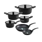 10pc Cookware Set, Marble Stone Non-stick, Frypan,Saucepan,Casserole, Induction