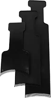 WOONEKY Hair Coloring Paddle Highlighting Kit Black Hair Dye Cream Balayage Board Stylist Tools Home Salon