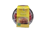 NORDICWARE Bundt Baking Set - Bundt Pan/Cake Keeper NEW
