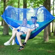 250*120cm Quick Set Up Netting Hammock Bed Outdoor Hiking 98*47'' Pop Up Tent
