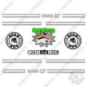 Fits Bush Hog 2446 QT Decal Kit Front End Loader - 7 YEAR OUTDOOR 3M VINYL!