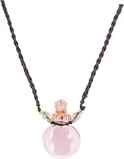 Essential Oil Bottle Necklace Multi-function Bottle Necklace Multi-function Perfume Bottle Delicate Pendant Decorative Car Diffuser Portable Bottle Necklace Portable Aroma Bottle