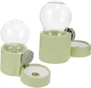 2pcs Automatic Hanging Dog Water Dispenser Feeder for Puppies Cats Rabbits View Easy to Install for Home Pet Supplies