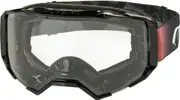ONeal B-22 Covert, goggles , color: Black/Dark Red Clear , size: One Size