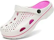 [Wolidio] Boys and Girls Arch Support Garden Clogs Shoes Kids Slippers Indoor Outdoor Beach Sandals Removable Cushion Insole
