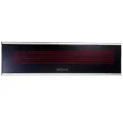 Bromic Heating Platinum Black Wall Mounted Electric Patio Heater - 2300W