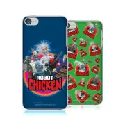 OFFICIAL ROBOT CHICKEN GRAPHICS HARD BACK CASE FOR APPLE iPOD TOUCH MP3