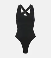 [Alaia] Alaïa Jersey bodysuit AU 16 black
