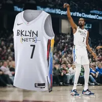 在飛比找蝦皮商城優惠-Nike 布魯克林 籃網隊Nets NBA 球衣 城市版 K