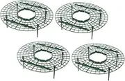 SEWOART 4Pcs Plastic Strawberry Planting Supports Climbing Frame for Balcony Garden Trellis System for Healthy Growth for Planting Strawberries and Other Climbing Plants
