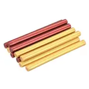Seal Wax Sticks Round 5.38" Length for Wax Seal Stamp Cards 2 Colors