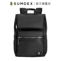 在飛比找蝦皮商城優惠-Sumdex｜經典時尚掀蓋式後背包 HDN-264JB 黑色