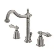 Kingston Brass KB197.AL Heritage 1.2 GPM Widespread Bathroom - Nickel