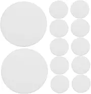 TEMPNAP 12pcs Led Diffuser Sheets Acrylic Fabric Lampshade Diffuser for Home Office