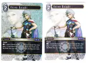 FINAL FANTASY TCG ONION KNIGHT FOIL & NON FOIL PROMO 1-181H OPUS 2017 NM