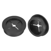 2 Pcs Cable Cord Grommet, 1-3/8 Inch Desk Grommet Flexible Rubber Grommets