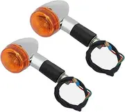 Indicators Flowing Turn Signal 1 Pair Universal Motorcycle Turn Signal Indicator Light Amber Len Blinker Accessories Turn Signal Indicator