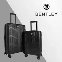 在飛比找PChome24h購物優惠-【BENTLEY】26吋+20吋 PC+ABS 輕量家徽行李