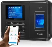 TymelixApp-Based Time Clock for Small Business – Employee Fingerprint Attendance