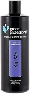 Groom Professional Klip Well Blade Cleaner, Blade Detergent for Cleaning and Lubricating the Shaving Head, Helps Remove Hair, Dirt and Deposits, Removes Germs, 500 ml