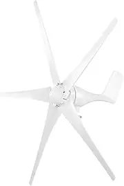Small Wind Generator 800W Wind Generator 5 Blades Power Parts Turbines Kit for Marine Home Charging for Marine (12V)