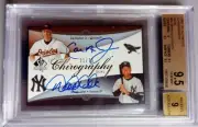07 SP Authentic Chirography #R/J Ripken/Jeter 21/75 Dual Auto BGS 9.5,9 on autos