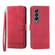 For Samsung Galaxy Z Fold4 5G Premium Leather Tpu Case