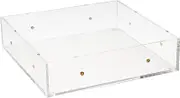 russell+hazel Large Acrylic Drawer Bloc, 6” x 6”, Desktop Organization, Clear, 1 Count, 98144
