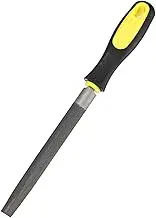 uxcell Half-Round Metal File 6 Inch, High Carbon Steel File Diamond File Hand File W PVC Grip Handle for Wood/Metal/Ceramic/Glass/Stone/Jewelry/Tile/Model/DIY/Sharpening File