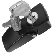 Cabinet Lock Hasp Security Door Secure Drawer Desk Locks for Drawers with Key