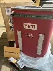 Limited Edition Coca-Cola Yeti Hopper BackFlip 24 Soft Cooler
