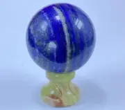Lapis Lazuli Sphere Natural Healing Crystal Royal Blue Lapis Lazuli Ball