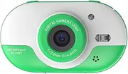 8MP ren Digital Camera Camera with Front and Rear Dual Cameras 2.4 Inch IPS HD Screen One-Click P/Video Self- r for 5s Green