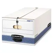 Bankers Box 0070503 STOR/FILE Storage Boxes for Legal Files - WT/BL (4/CT) New