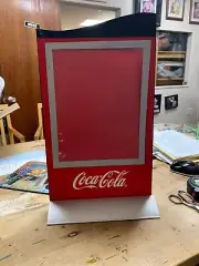 The Coca Cola Company Message/Menu Board Sign Stand with Magnetic Frame