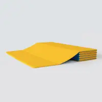 在飛比找誠品線上優惠-USHaS．瑜癒 輕收納折疊瑜珈墊/ 6mm/ 經典黃藍