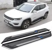 Fit for Jeep Compass 2017-2025 Side Step Pedal Nerf Bar Running Board