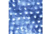 Solar 300 LED Net Lights 5x2.5m 8-Functions Outdoor Party Christmas Garden Decoration