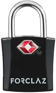 [Decathlon] Forclaz Travel Backpack Padlocks with Keys, Dark Grey (Pack of 2)