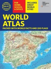Philip's RGS World Atlas (A4): with Global Cities, Facts and Flags by Philip's M