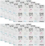 Ice Sheets for Coolers Reusable Ice Packs for Lunch Bag Long Lasting Cold Cooling Pad for Shipping Storage, Cold Therapy Pack for Pain Relief, Flexible Ice Blankets Sheets 12 Cells Each, 8 Sheets