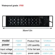 30-60Cm Fish Tank 24/7 Full Spectrum Lighting LED Light Aquarium Decoration Aqua