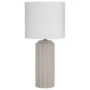 Amalfi Indi Table Lamp White 38x38x62cm