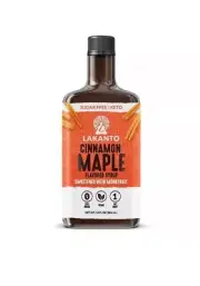 2 Bottles Lakanto MAPLE CINNAMON Sugar-Free Syrups Monk Fruit 13 Oz. JUL 2024