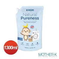 在飛比找博客來優惠-韓國K-MOM 有機植萃嬰幼兒洗衣精 補充包1300ml